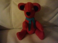 ourson rouge
